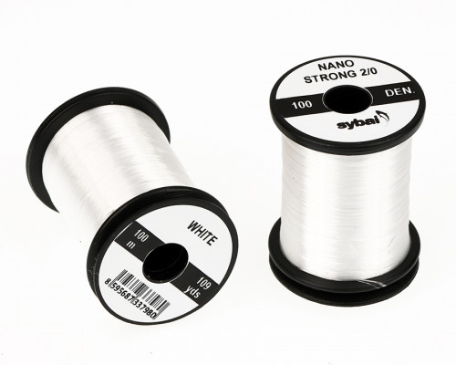 Nano Strong Thread, 100 Den.  2/0, White